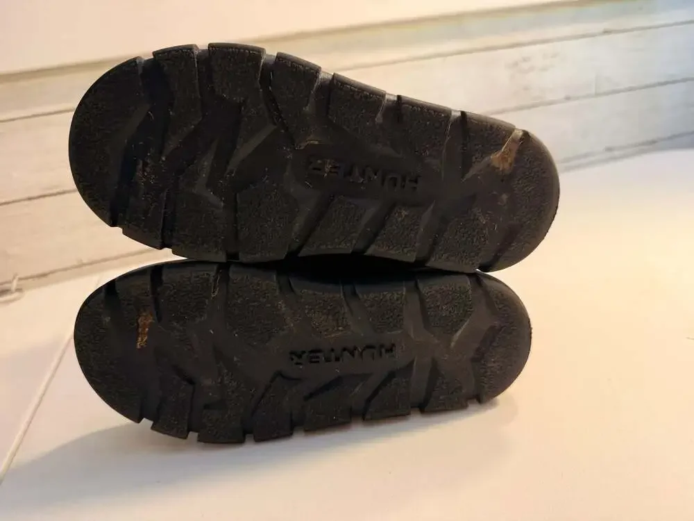 Hunter Snow Boots Kids‎ Size 13 Original Insulated Black Hiking Waterproof